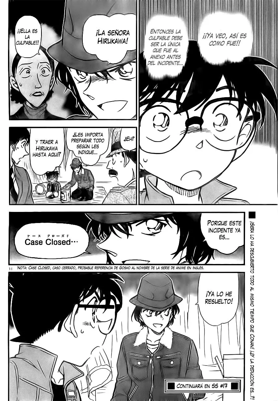 Detective Conan capítulo 769, página 16