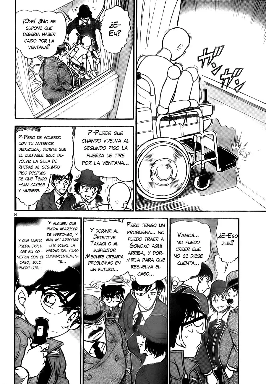 Detective Conan capítulo 770, página 8