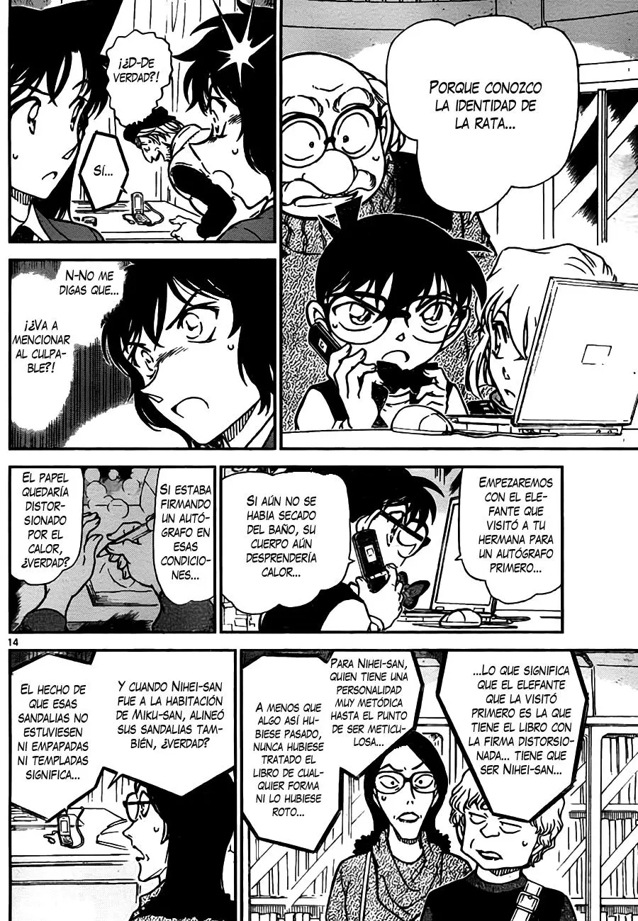 Detective Conan capítulo 773, página 14