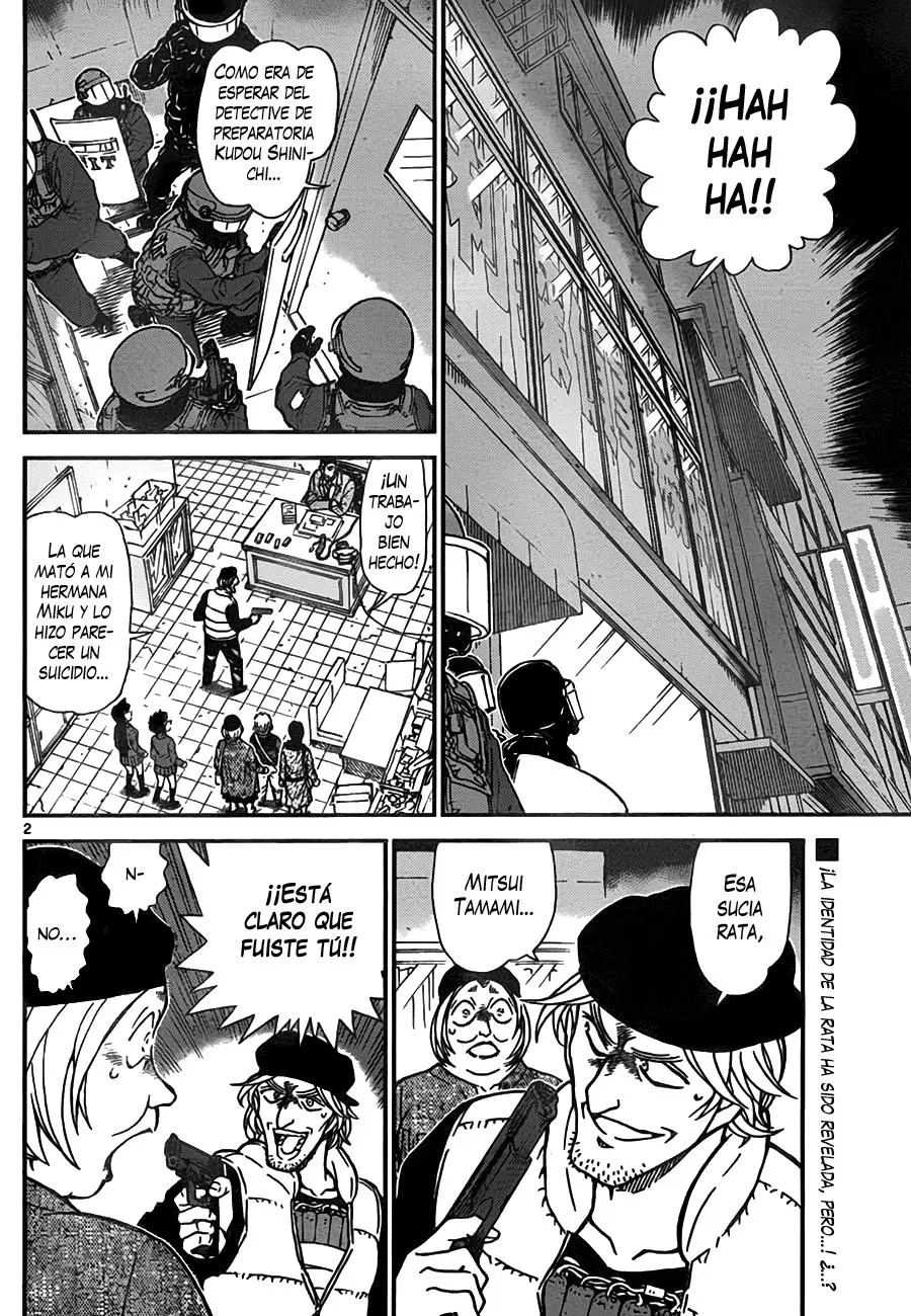 Detective Conan capítulo 774, página 2