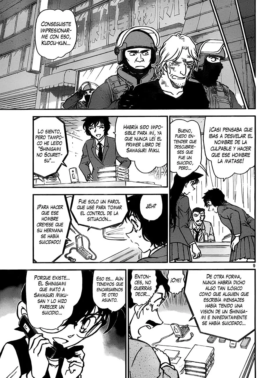 Detective Conan capítulo 774, página 9