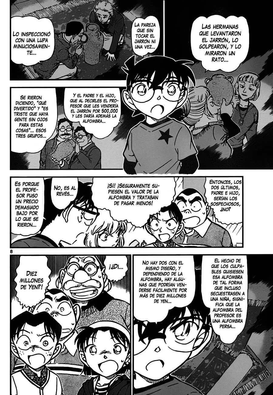 Detective Conan capítulo 777, página 8