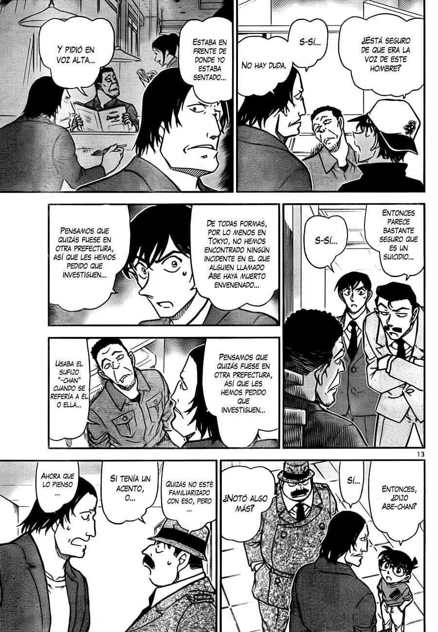 Detective Conan capítulo 778, página 13