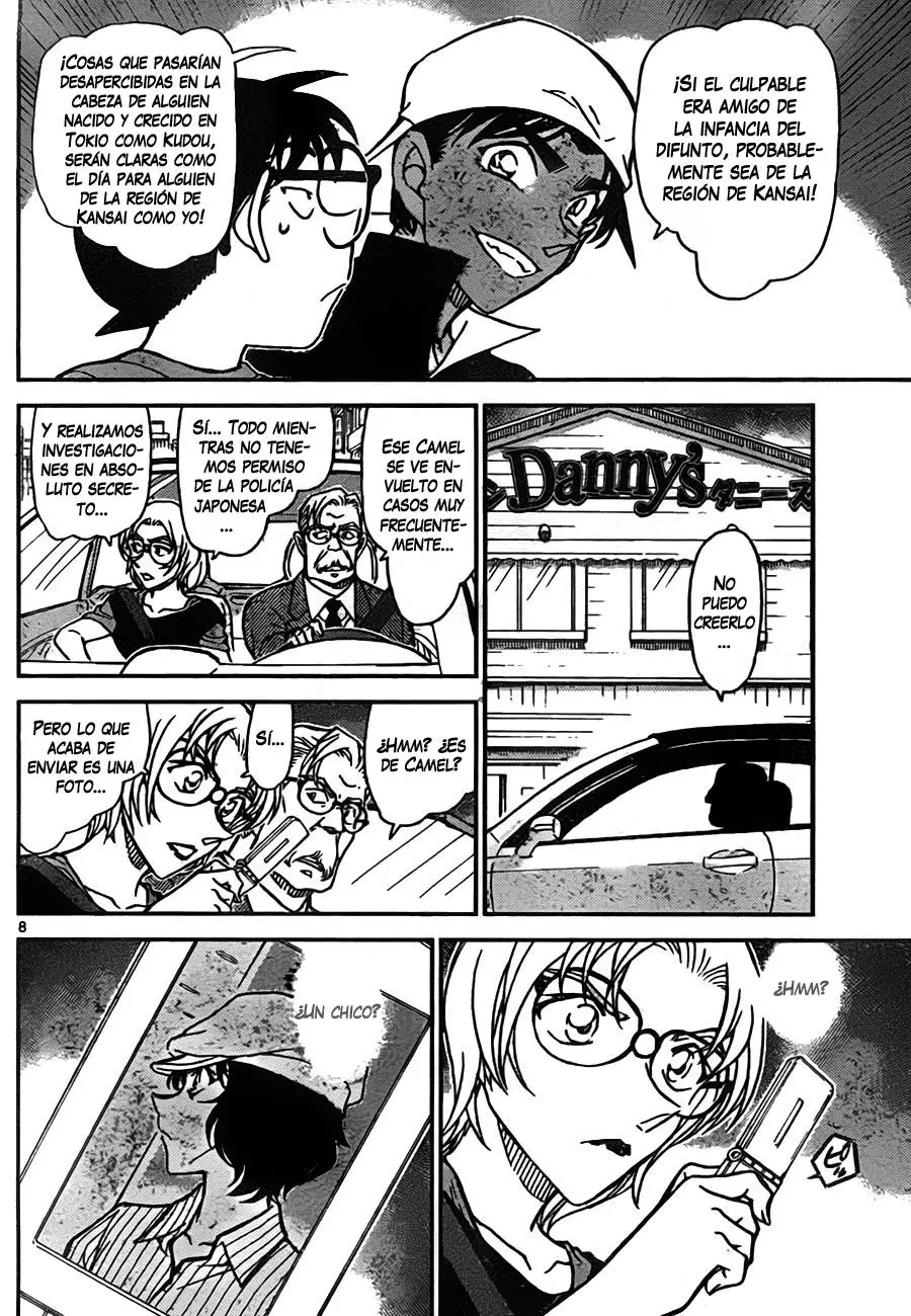 Detective Conan capítulo 779, página 8