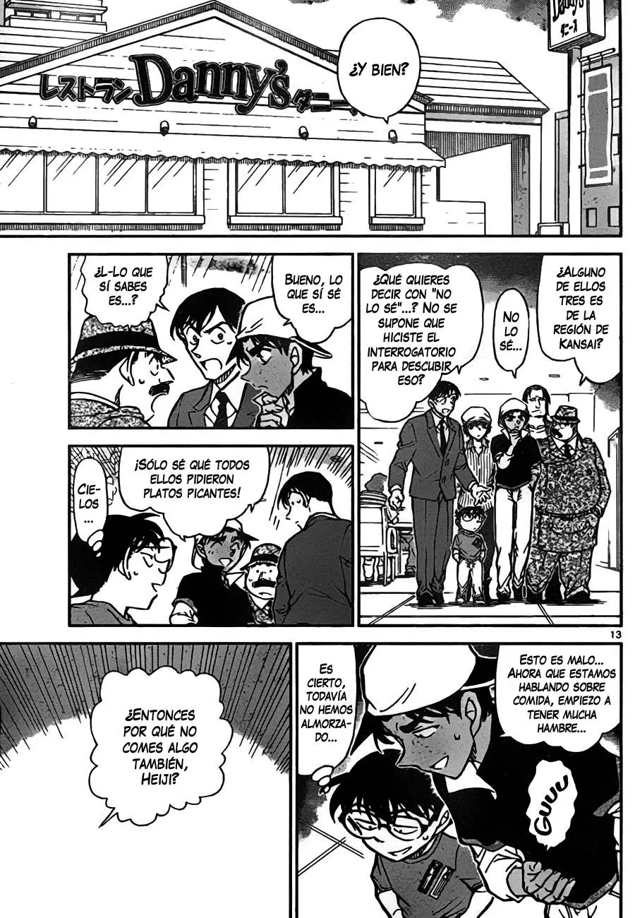 Detective Conan capítulo 779, página 13