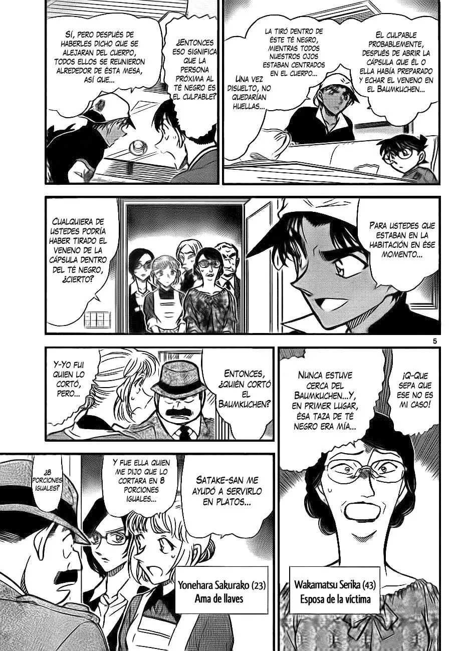 Detective Conan capítulo 782, página 5