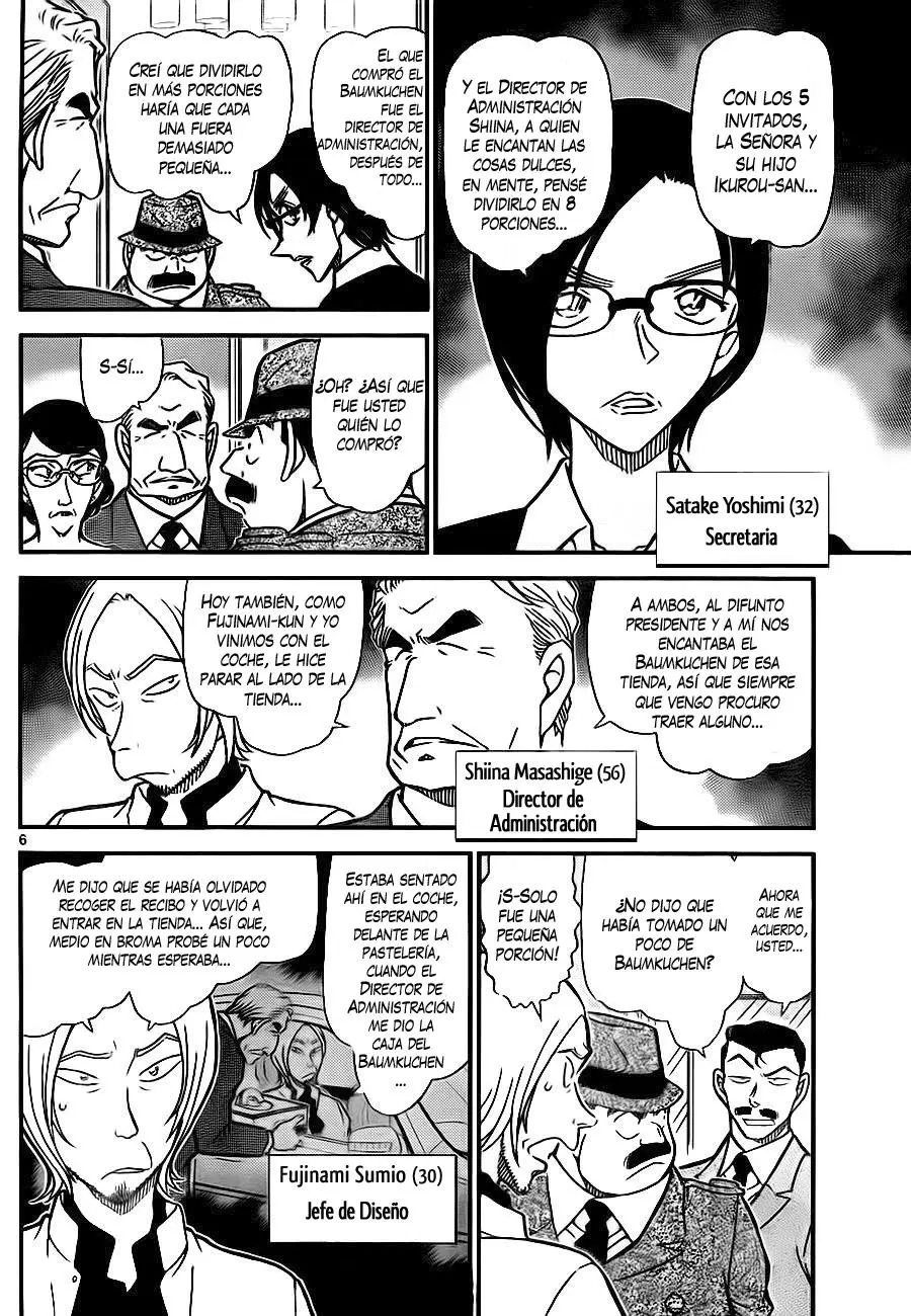 Detective Conan capítulo 782, página 6