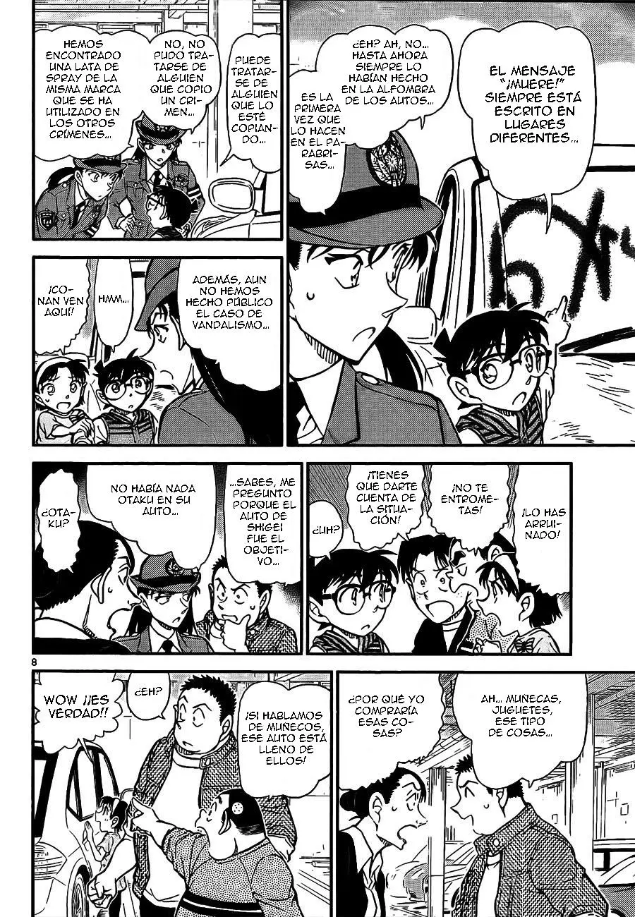 Detective Conan capítulo 791, página 8