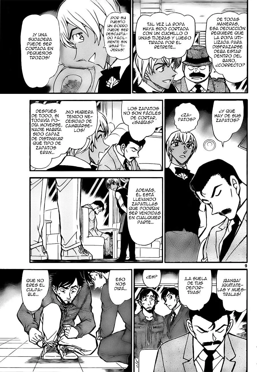Detective Conan capítulo 795, página 9