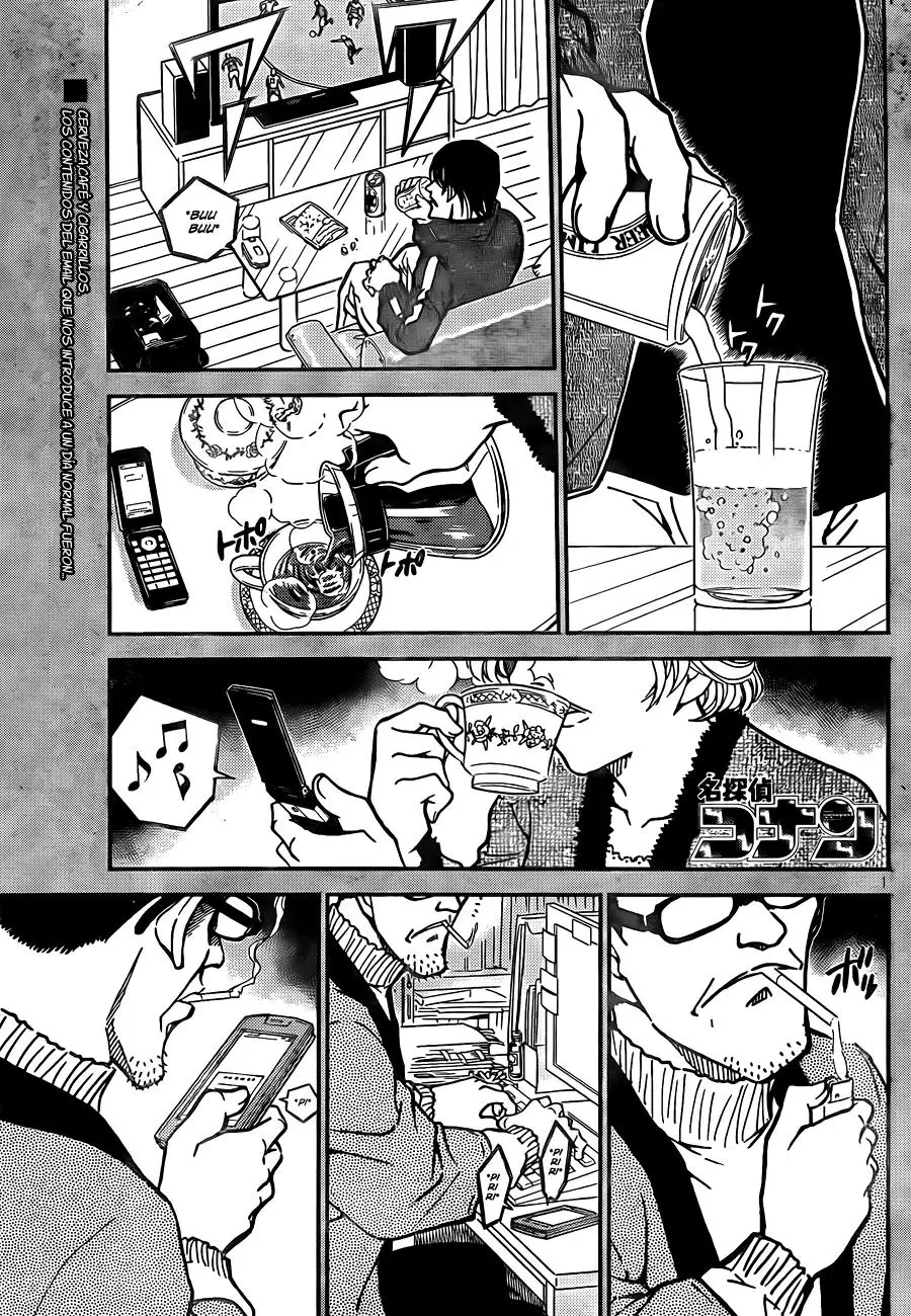 Detective Conan capítulo 809, página 1