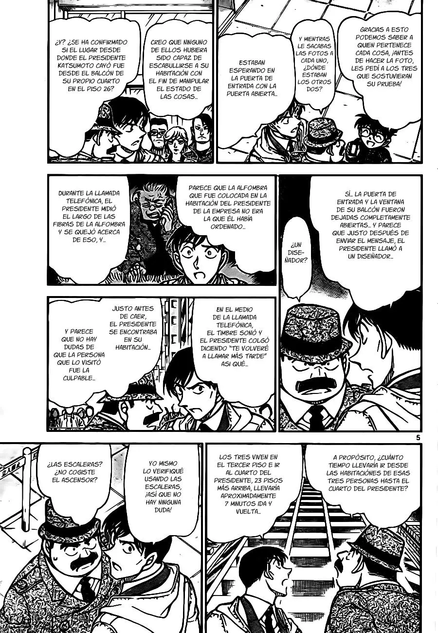 Detective Conan capítulo 810, página 5