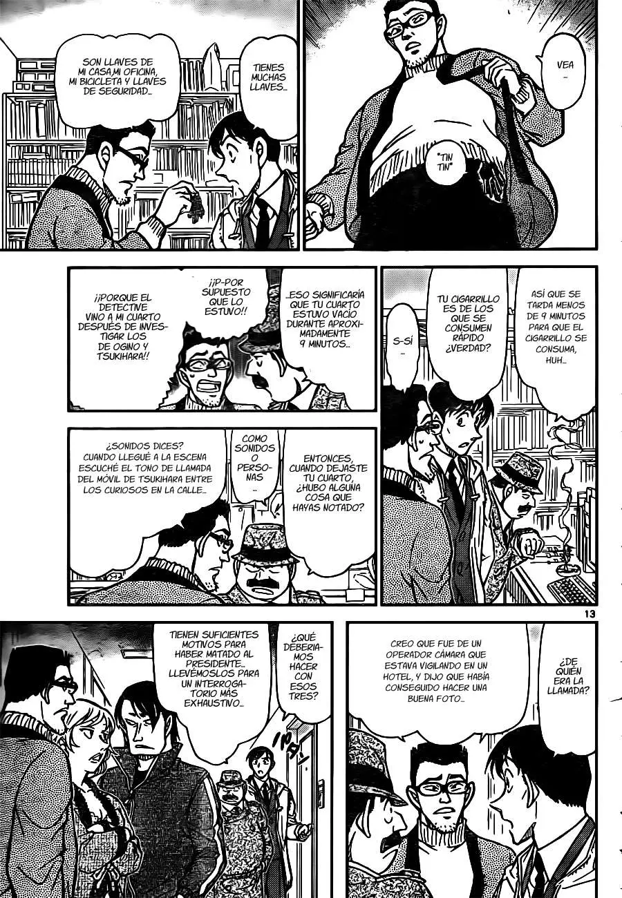 Detective Conan capítulo 810, página 13