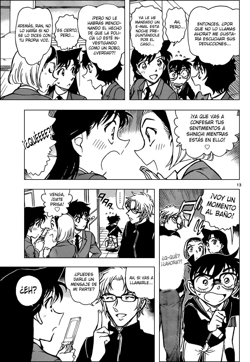 Detective Conan capítulo 813, página 13
