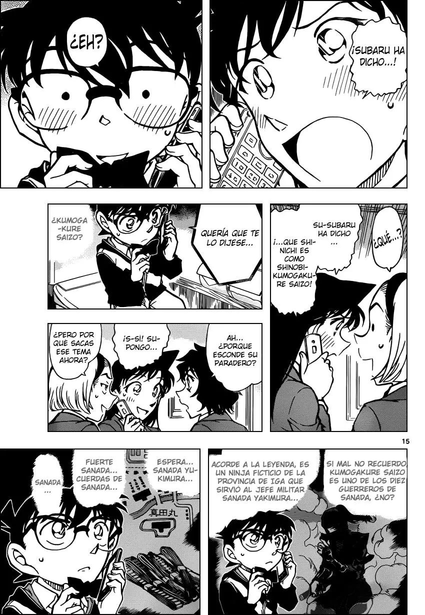 Detective Conan capítulo 813, página 15