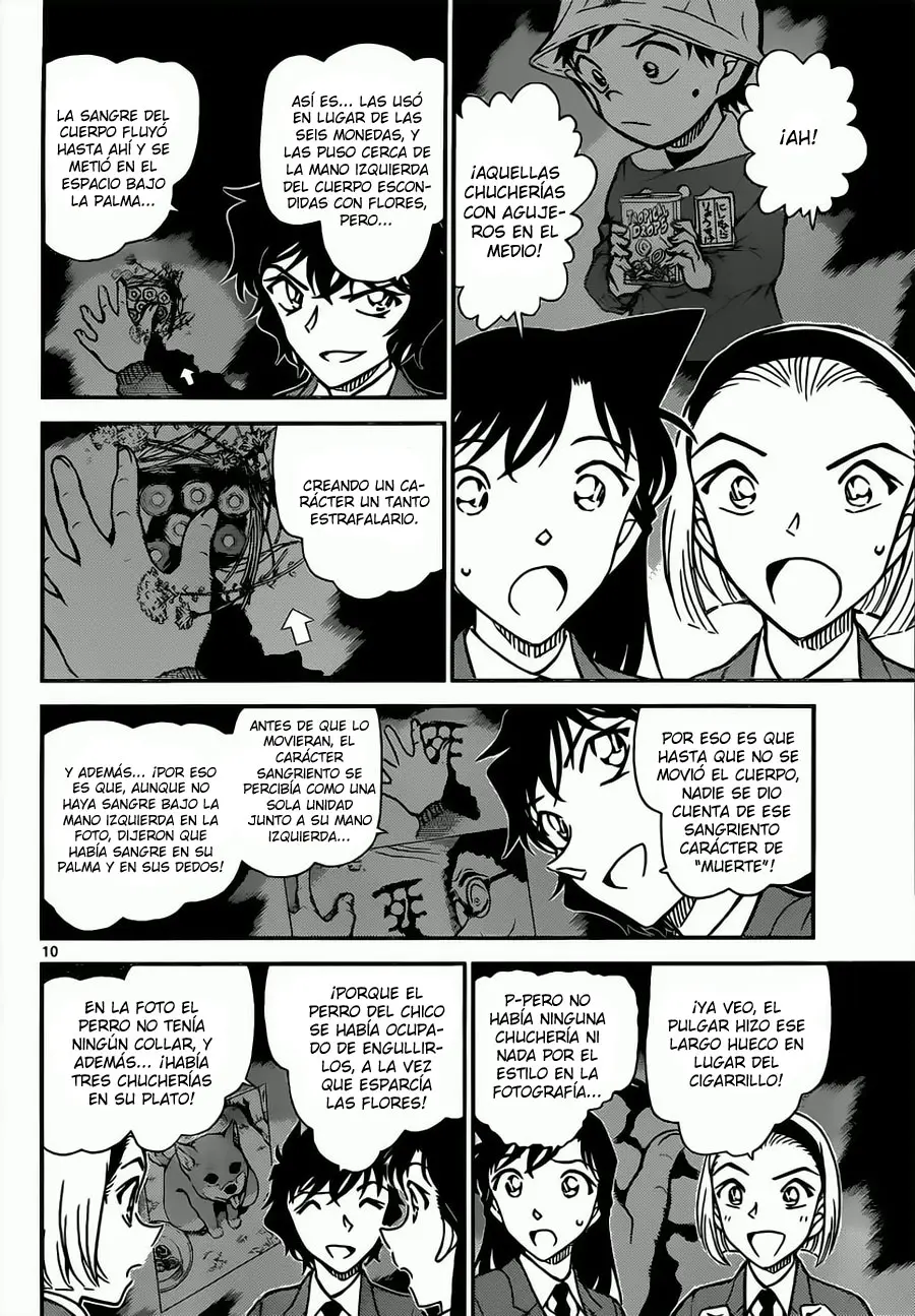 Detective Conan capítulo 814, página 10