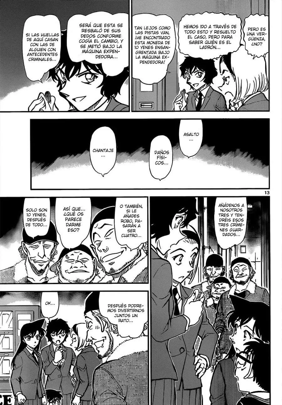 Detective Conan capítulo 814, página 13