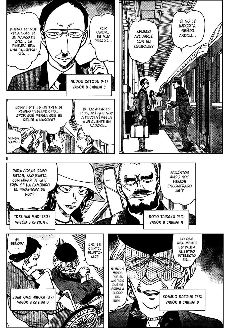Detective Conan capítulo 818, página 6