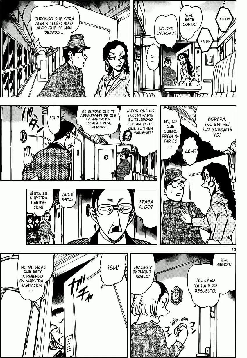 Detective Conan capítulo 819, página 13