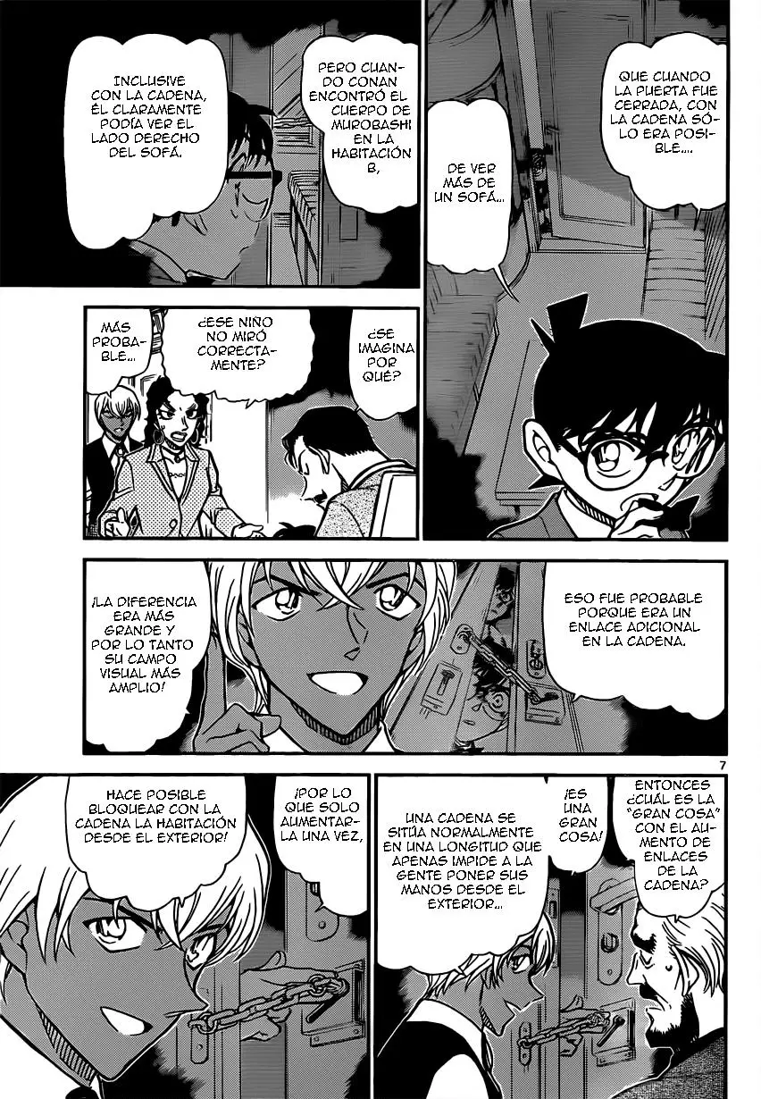 Detective Conan capítulo 822, página 7
