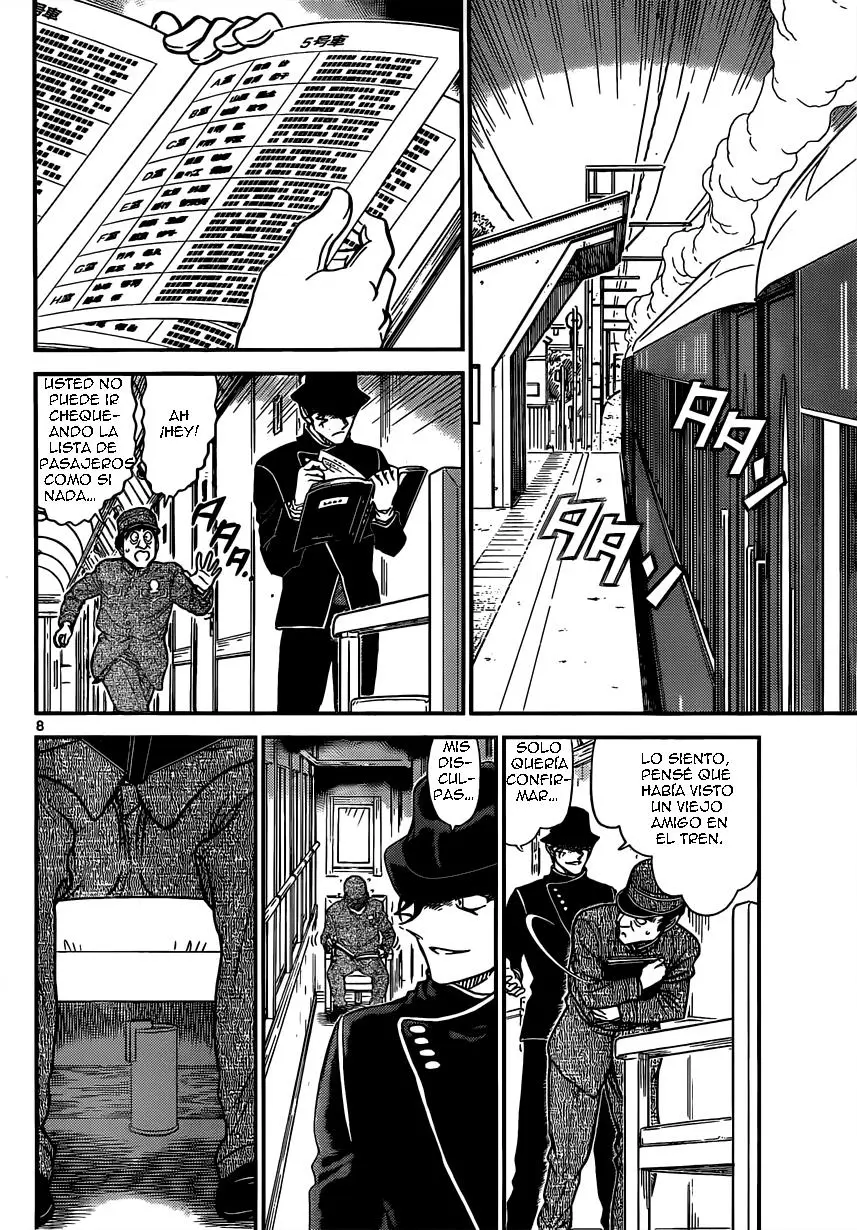 Detective Conan capítulo 822, página 8