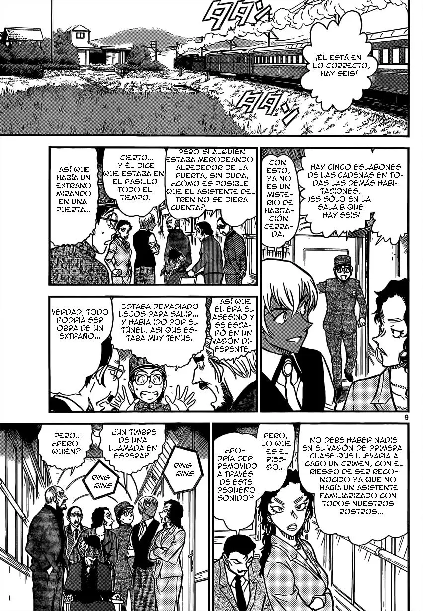 Detective Conan capítulo 822, página 9