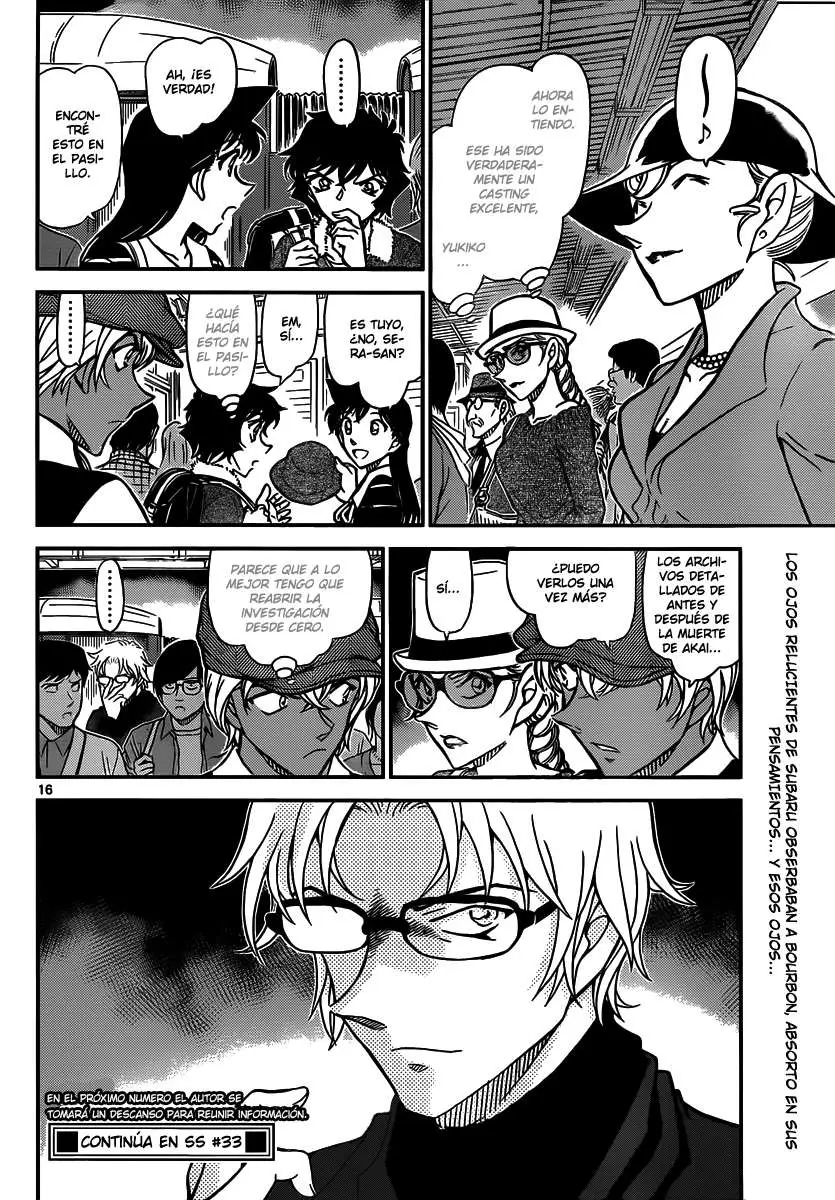 Detective Conan capítulo 824, página 16