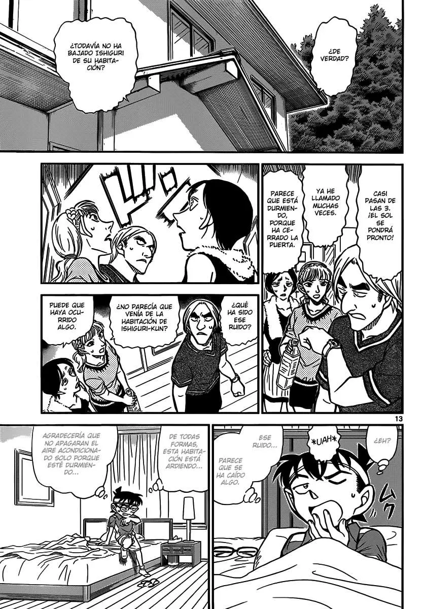 Detective Conan capítulo 825, página 13
