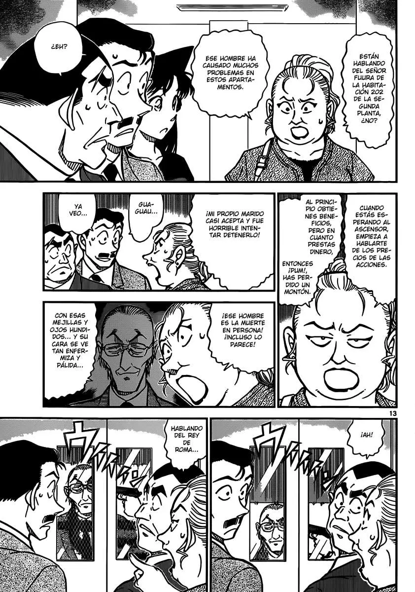 Detective Conan capítulo 831, página 13