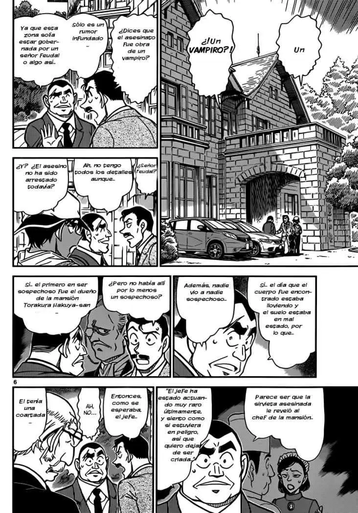 Detective Conan capítulo 834, página 6