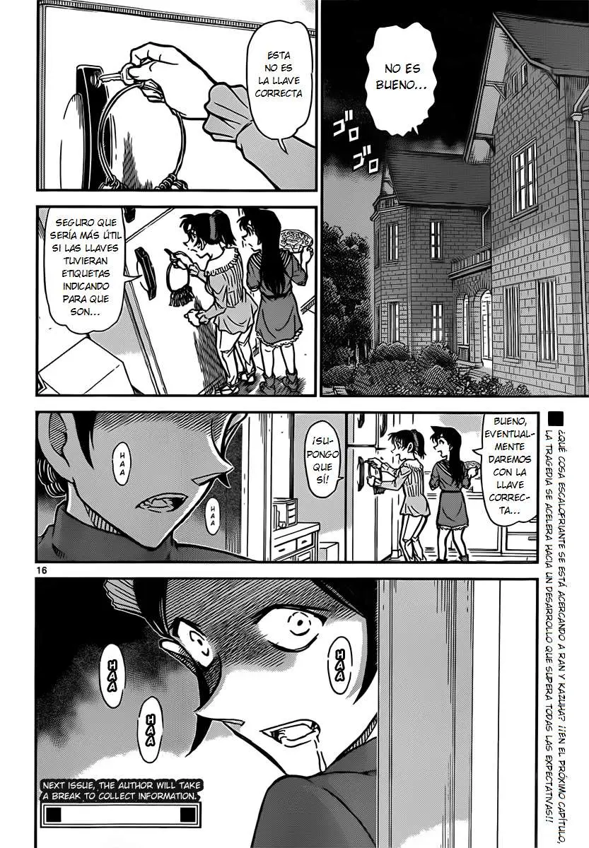Detective Conan capítulo 837, página 16