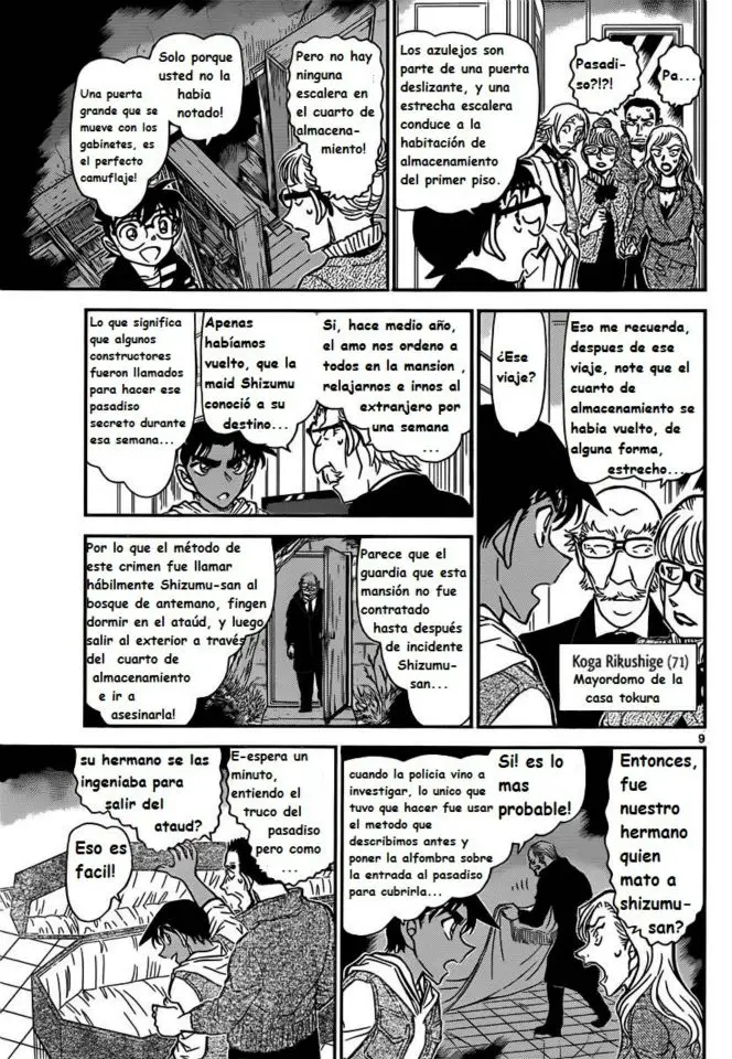 Detective Conan capítulo 838, página 9