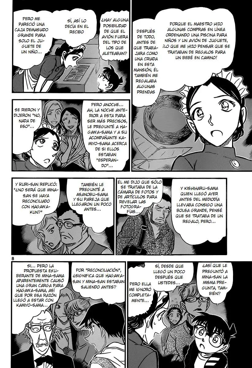 Detective Conan capítulo 839, página 8