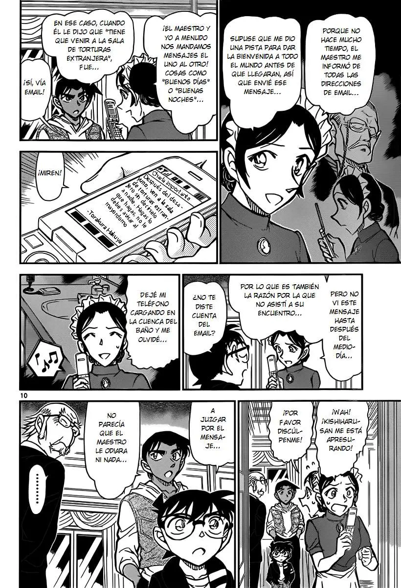 Detective Conan capítulo 839, página 10