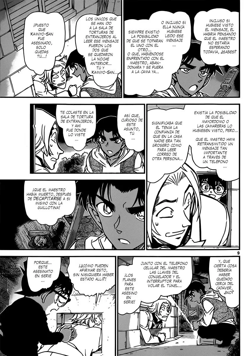 Detective Conan capítulo 840, página 9