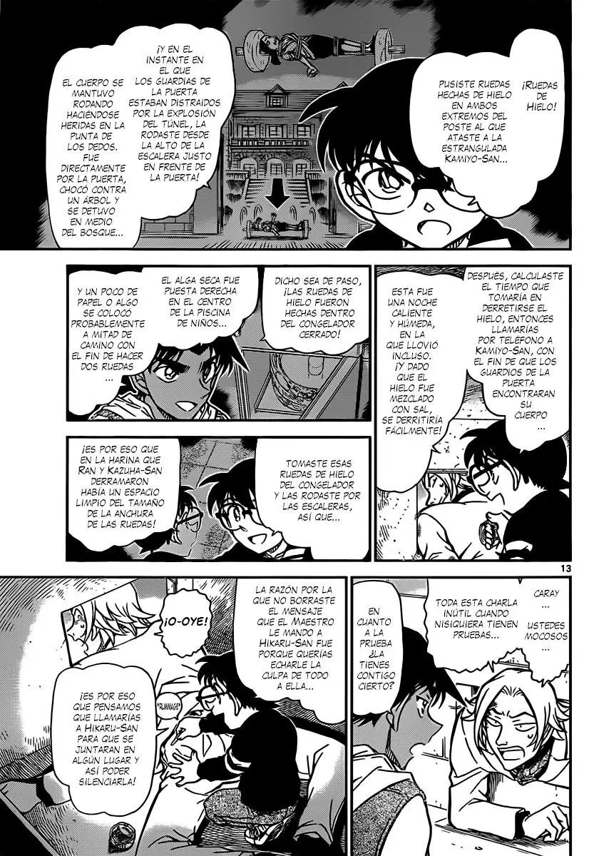 Detective Conan capítulo 840, página 13