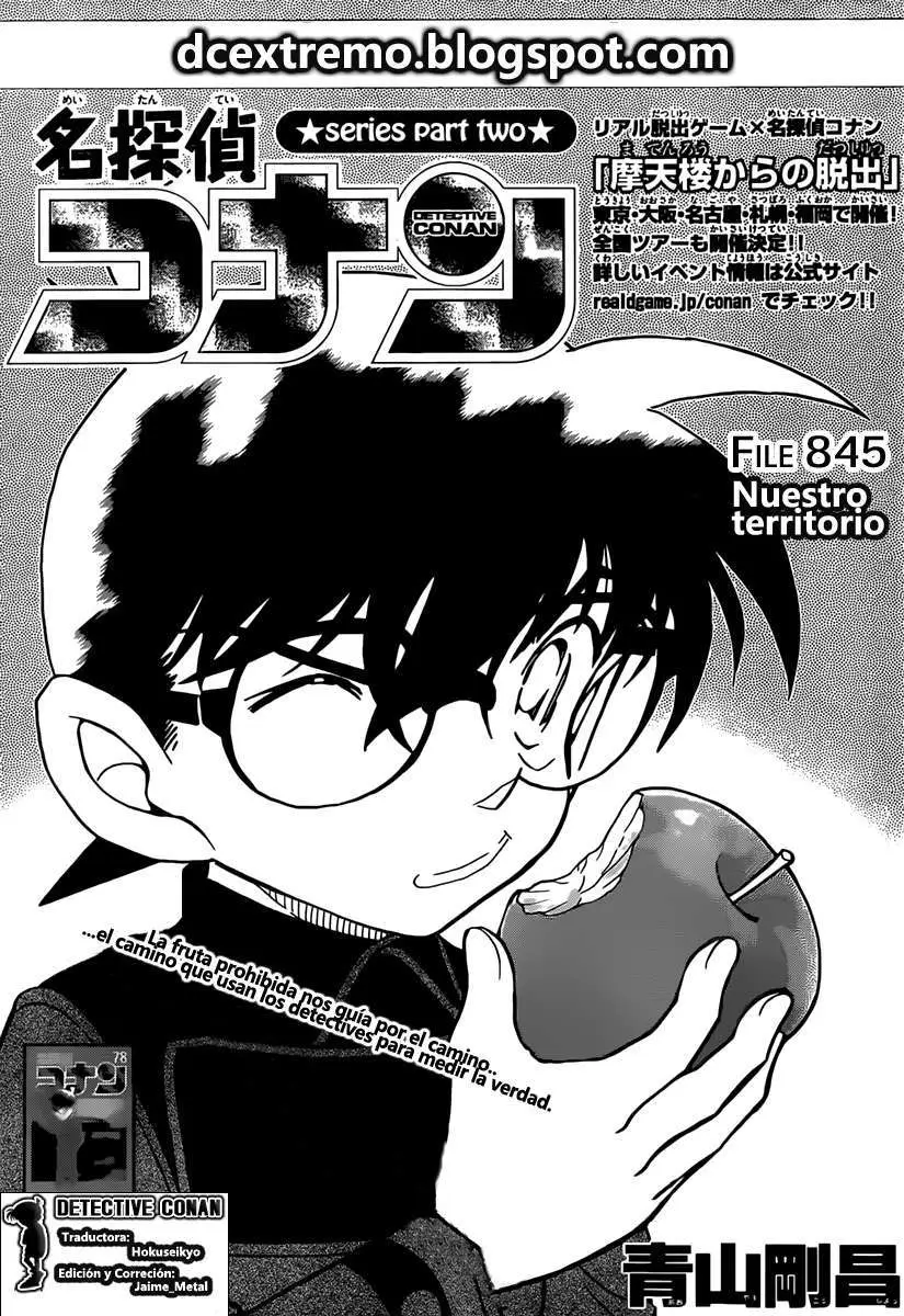 Detective Conan capítulo 845, página 2