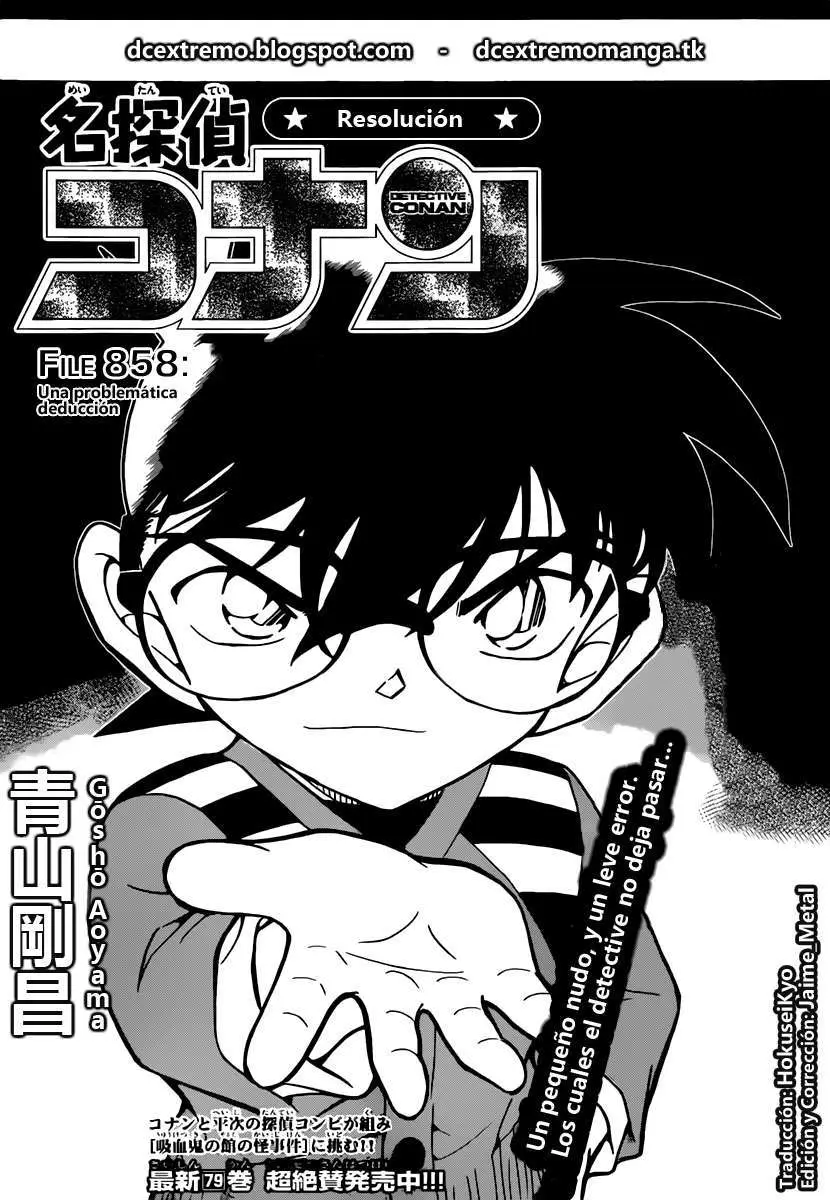 Detective Conan capítulo 858, página 2