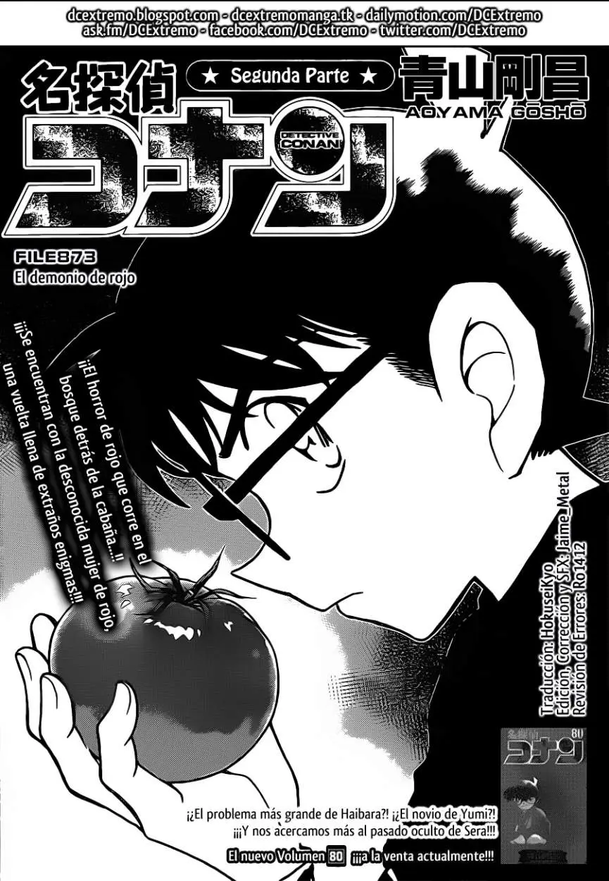 Detective Conan capítulo 873, página 2