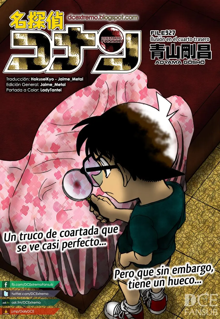 Detective Conan capítulo 927, página 1