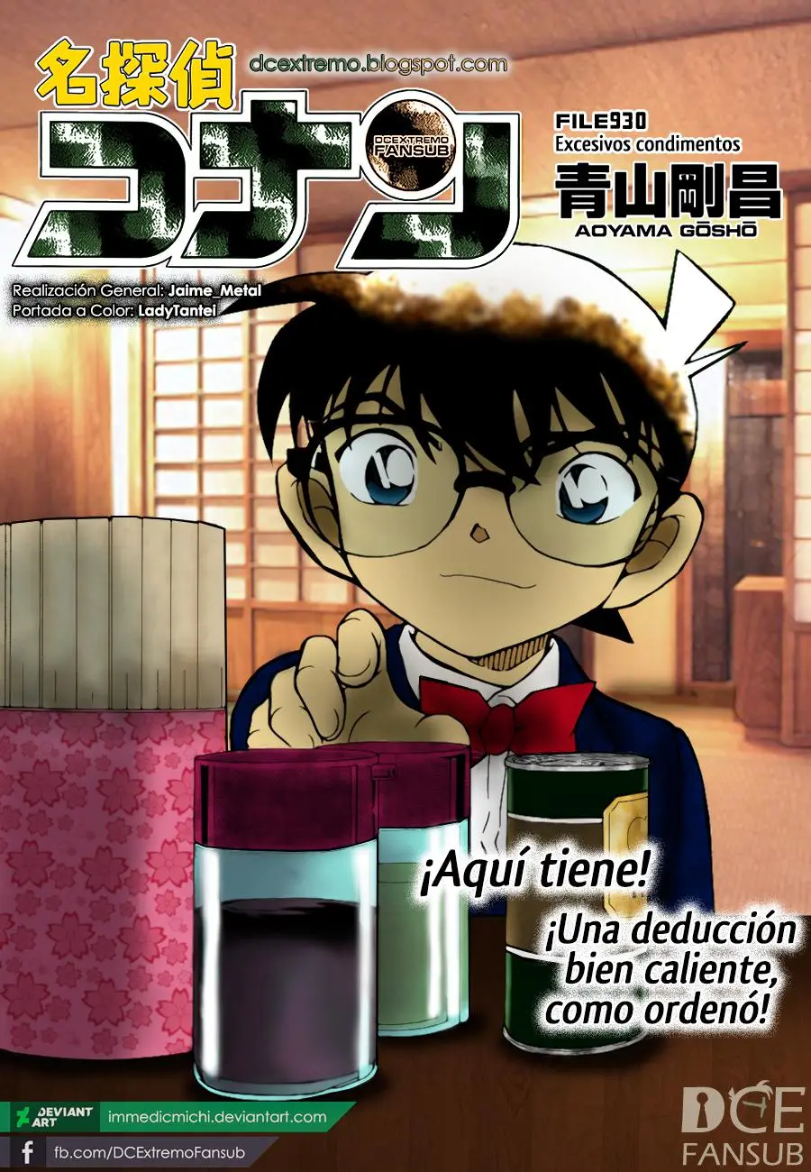 Detective Conan capítulo 930, página 1