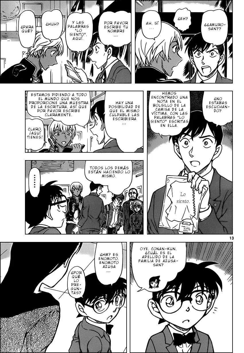 Detective Conan capítulo 955, página 14
