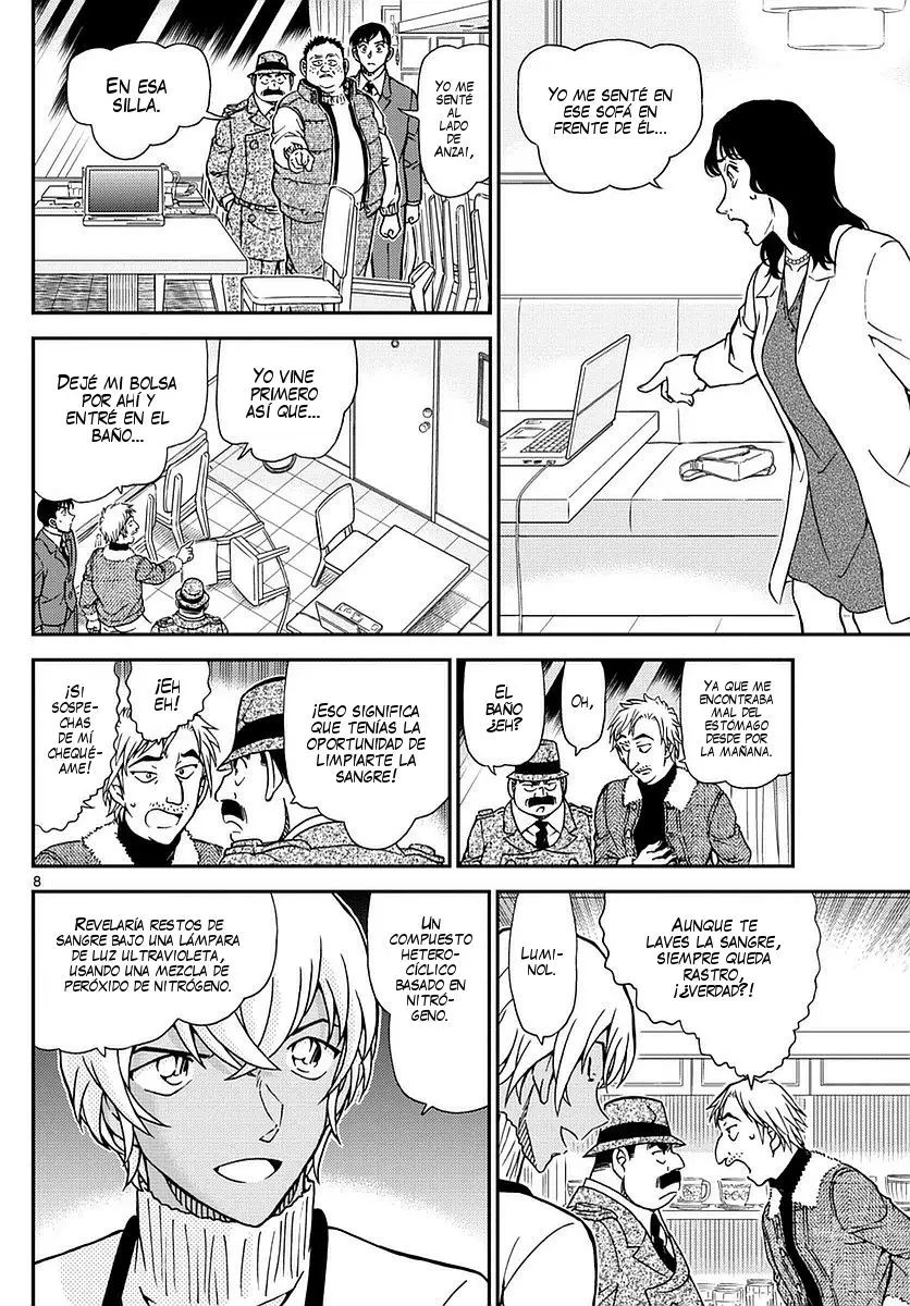 Detective Conan capítulo 982, página 9