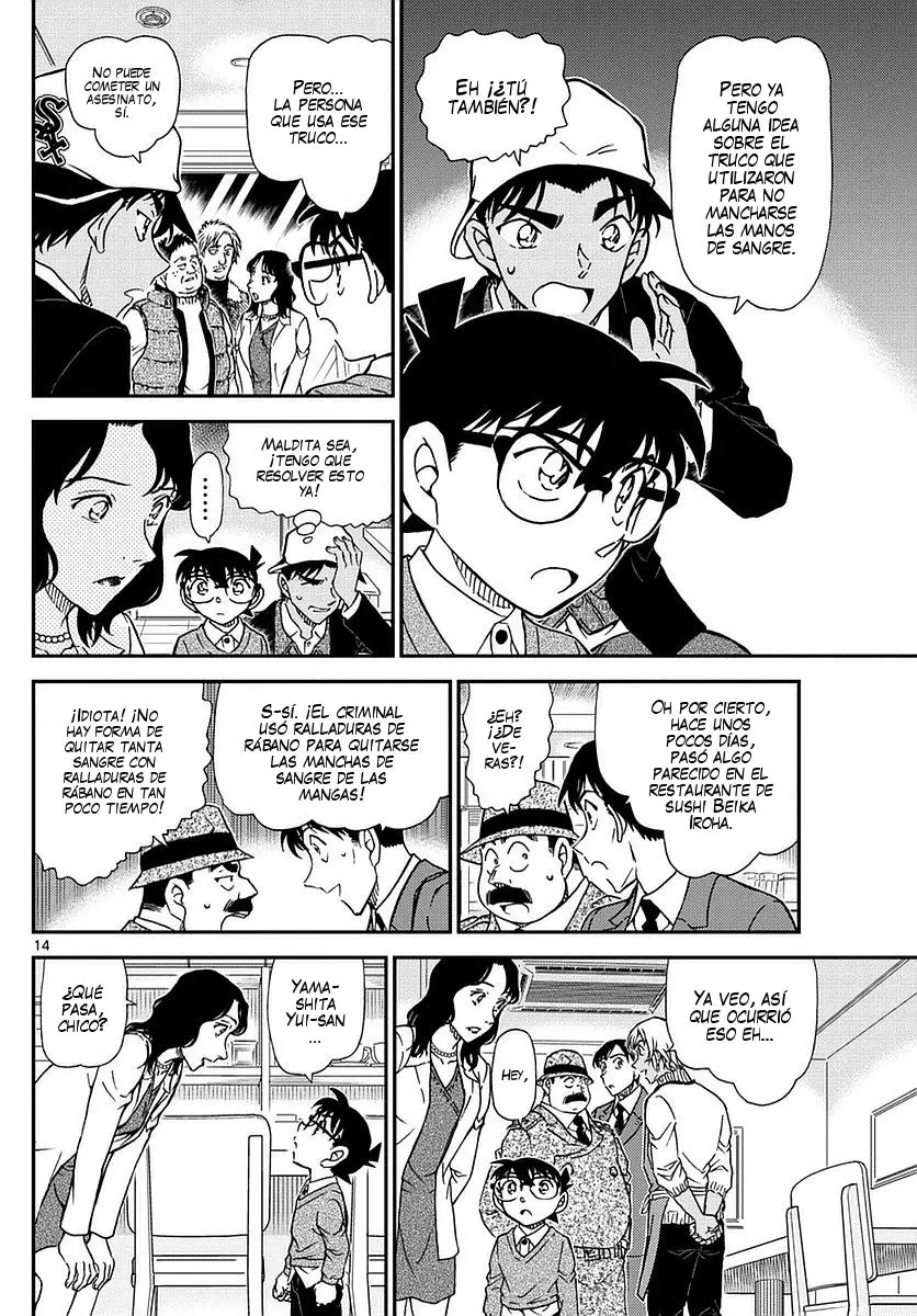 Detective Conan capítulo 982, página 15