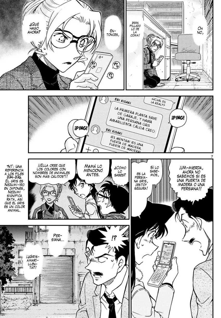 Detective Conan capítulo 986, página 8