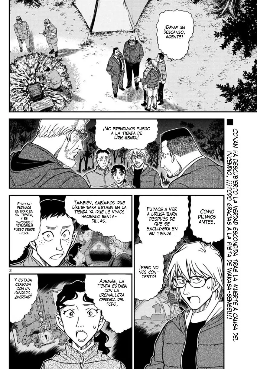 Detective Conan capítulo 989, página 3