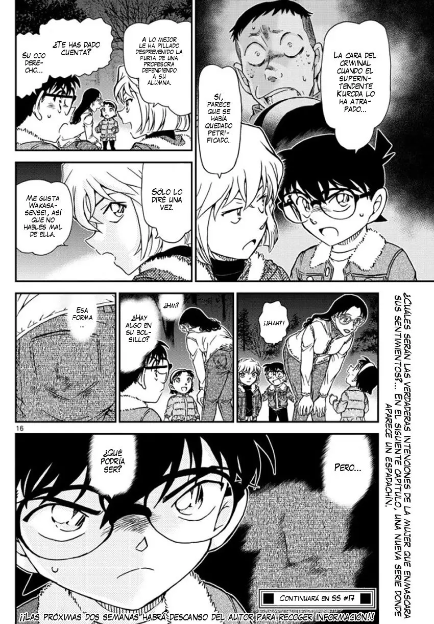 Detective Conan capítulo 989, página 17