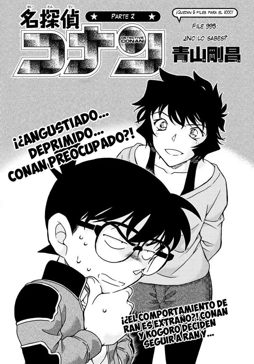 Detective Conan capítulo 995, página 2