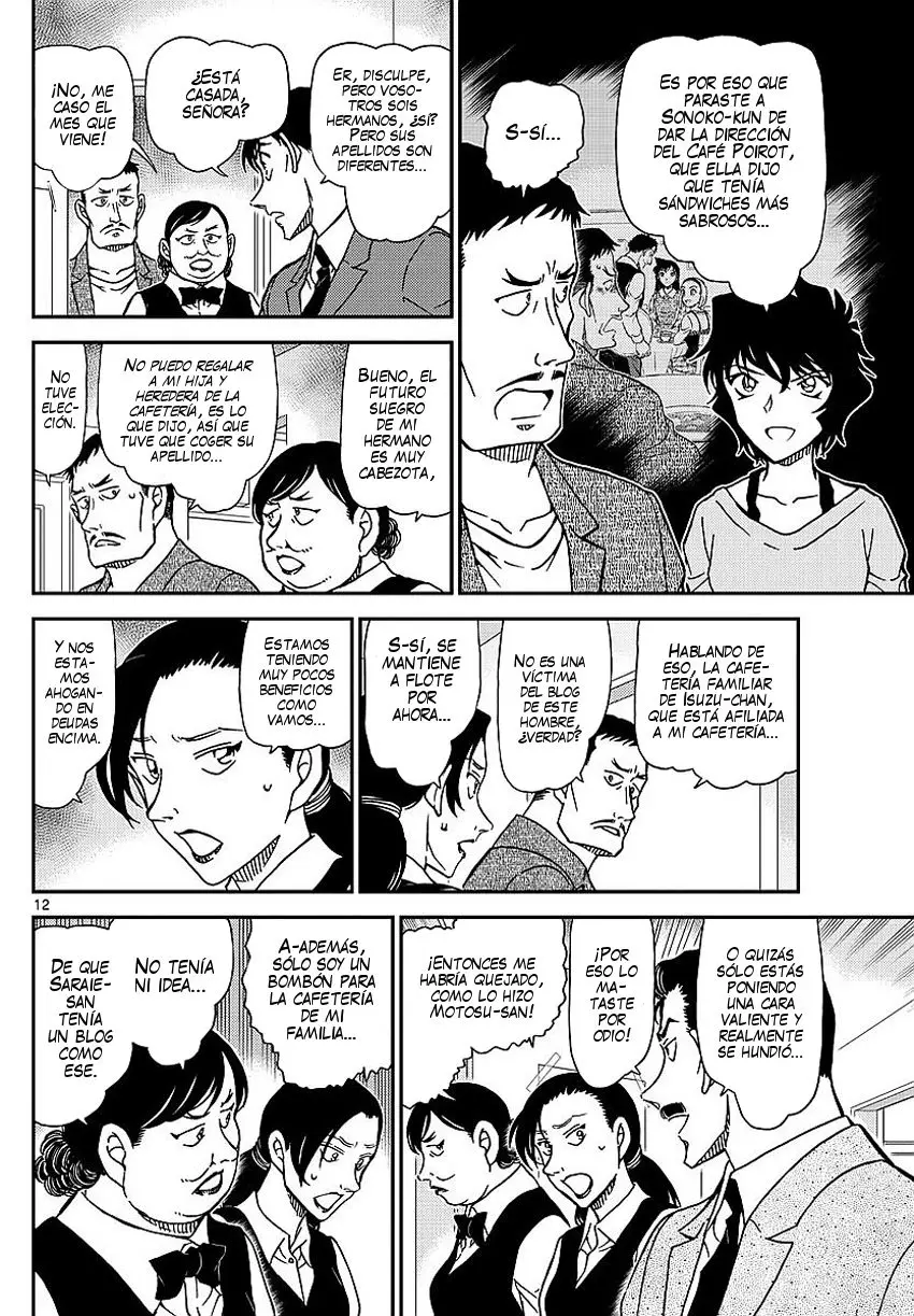 Detective Conan capítulo 995, página 13
