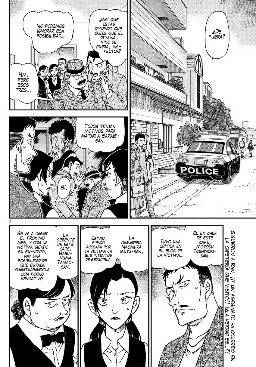 Detective Conan capítulo 996, página 3