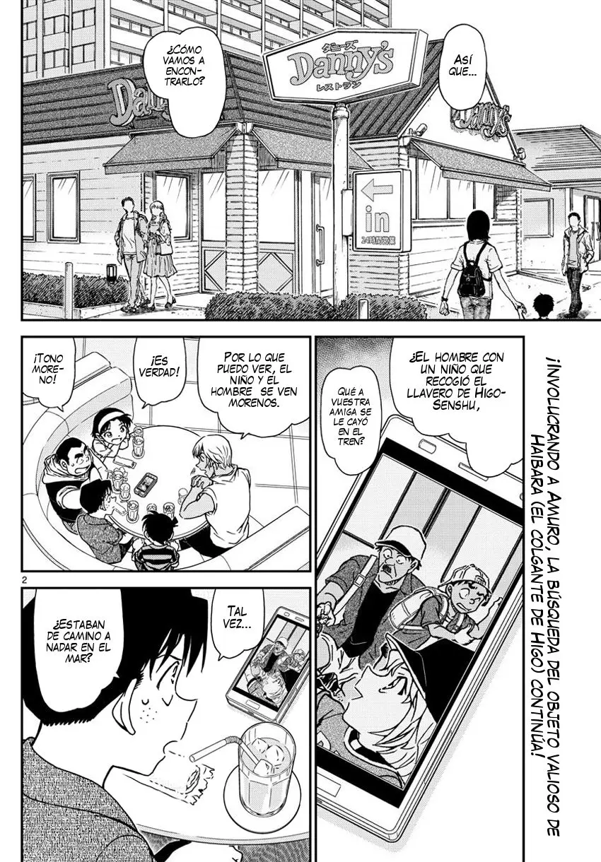 Detective Conan capítulo 998, página 3